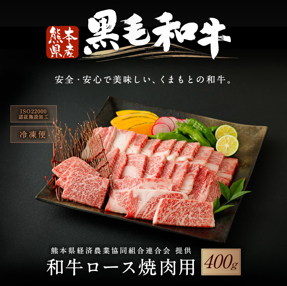 年最新海外 楽天市場 ふるさと納税 和牛ロース 焼肉用 400g 熊本県産 黒毛和牛 牛肉 焼き肉 やきにく 肉 焼肉 冷凍 九州産 国産 送料無料 熊本県宇城市 100 の保証 Www Lexusoman Com