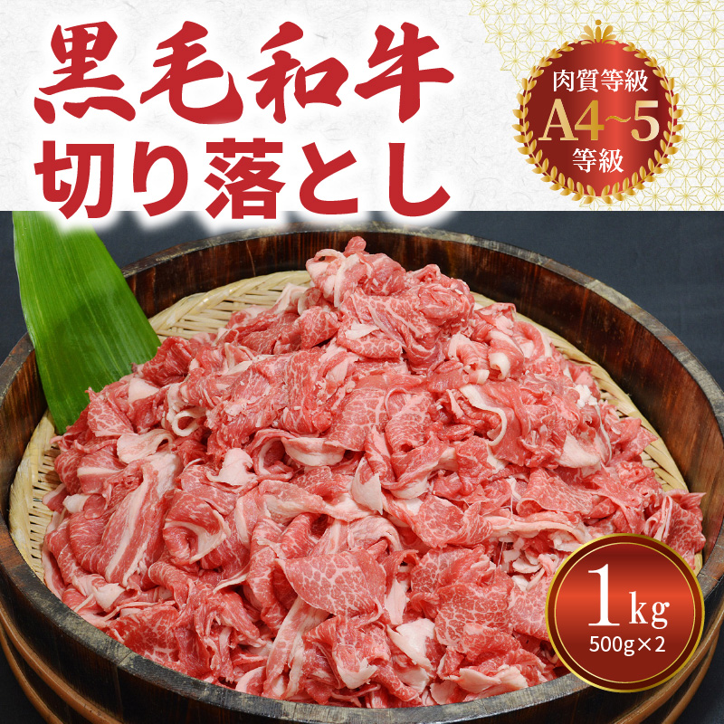 楽天市場 ふるさと納税 黒毛和牛 切り落とし 牛肉 1kg A5 ランク 小分け 田中畜産 牛丼 肉じゃが ビーフシチュー カレー におすすめ 熊本県天草市