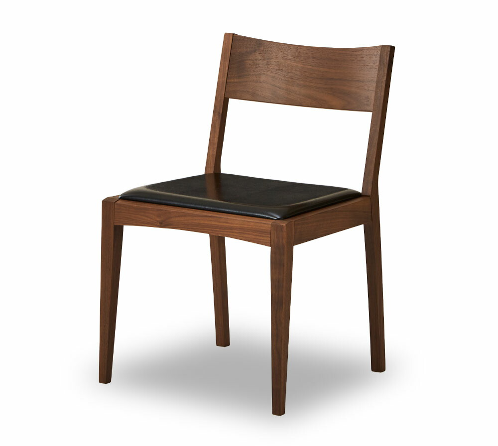 楽天市場 ふるさと納税 ダイニングチェア エルム 幅48cm ウォールナット 椅子 いす チェア シンプル おしゃれ 家具 送料無料 熊本県益城町