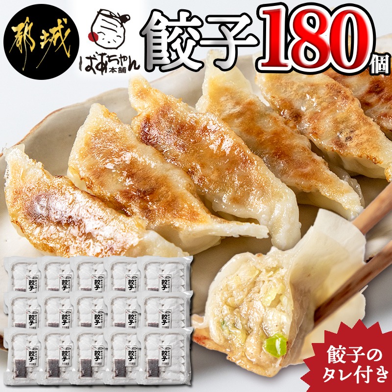 Mj 1518 送料無料 送料無料 ばあちゃん本舗餃子180個 ふるさと納税 宮崎県都城市はふるさと納税二年連続日本一 その他 加工品 宮崎県都城市 宮崎県都城市はふるさと納税二年連続日本一