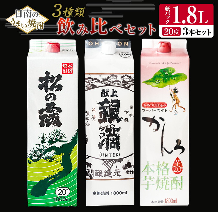 楽天市場】【ふるさと納税】 日南焼酎こだわりA スーパーかんろ 20度 900ml 赤飫肥杉 20度 900ml 匠蔵 20度 900ml 飫肥杉  20度 900ml : 宮崎県日南市