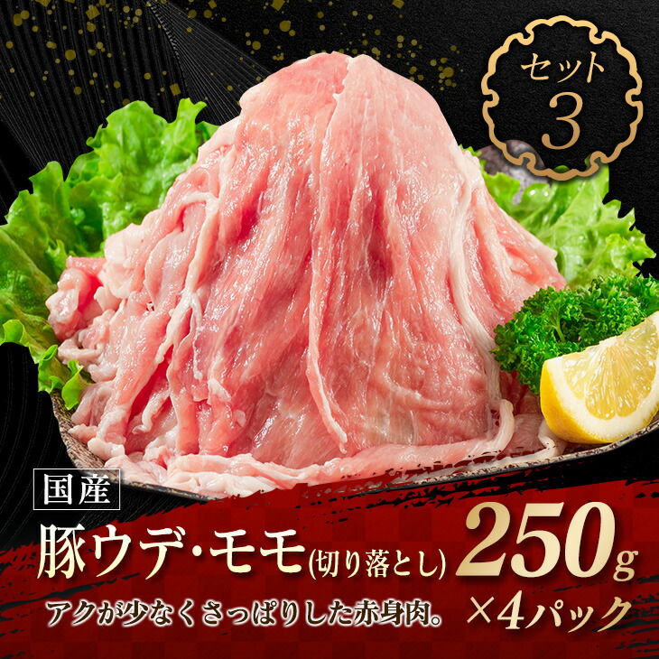 市場 ふるさと納税 2種 ≪数量限定≫豚肉 モリモリ食べ比べセット 鶏肉 3種