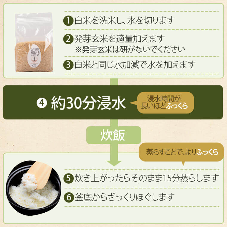 【ふるさと納税】発芽玄米4kg(1kg×4袋)発芽米GABA(ギャバ)美容健康万能食品五つ星お米マイスター厳選国産鹿児島県薩摩川内市送料無料