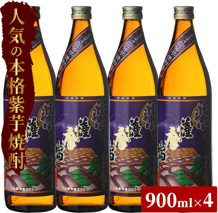 焼酎 芋焼酎 薩摩富士 お湯割り 900ml 水割り 鹿児島 12本 25度 濱田酒造 芋 セット