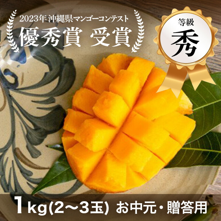 【ふるさと納税】【 先行予約 2025年 発送 】コーラルファーム アップルマンゴー 1kg (2～3玉) 秀品 沖縄県産 マンゴー アーウィンマンゴー 1キロ 国産 完熟マンゴー 果物 くだもの フルーツ 完熟 夏 沖縄 お取り寄せ ギフト 産地直送 農家直送 糸満市 送料無料