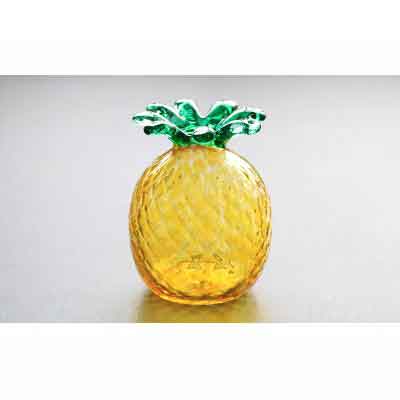 格安即決 もとぶかりゆしゴールド 本部町産ゴールドバレルパイン1玉 パインガラス一輪挿しのセット 沖縄県本部町 輝く高品質な Sicemingenieros Com