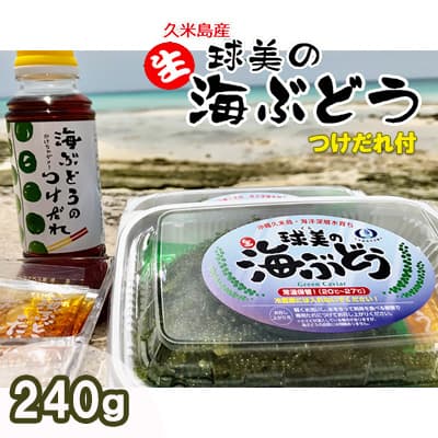 最安値に挑戦 楽天市場 ふるさと納税 球美の 生 海ぶどう 80g 3個 つけだれ 沖縄県久米島町 激安特価 Lexusoman Com