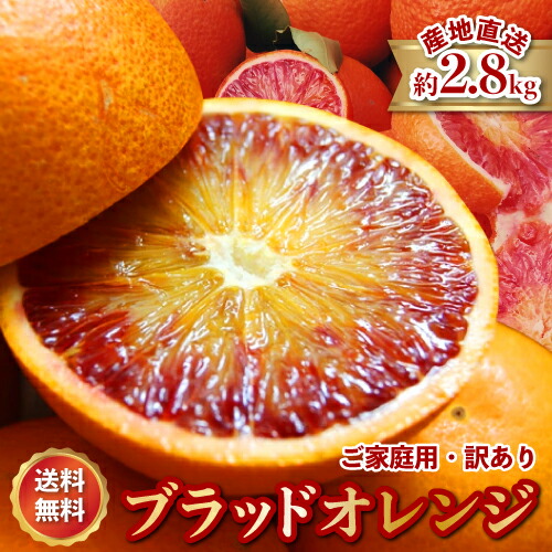 2026年3月分予約 減農薬 愛媛産 タロッコ ブラッドオレンジ 約2.8kg～9.5kg 訳あり ワックス不使用 サイズ混合 産地直送 3kg ブラッド オレンジ 愛媛 国産 果物 内祝い ※ ふるさと納税 ではありません