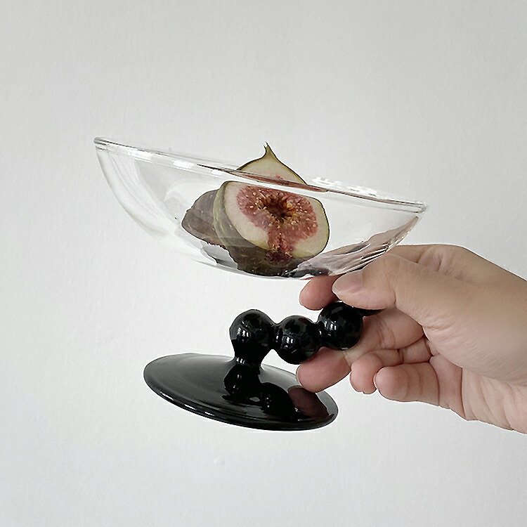 再販 】 コンポート 皿 ガラス ガラスコンポート アクセサリートレイ