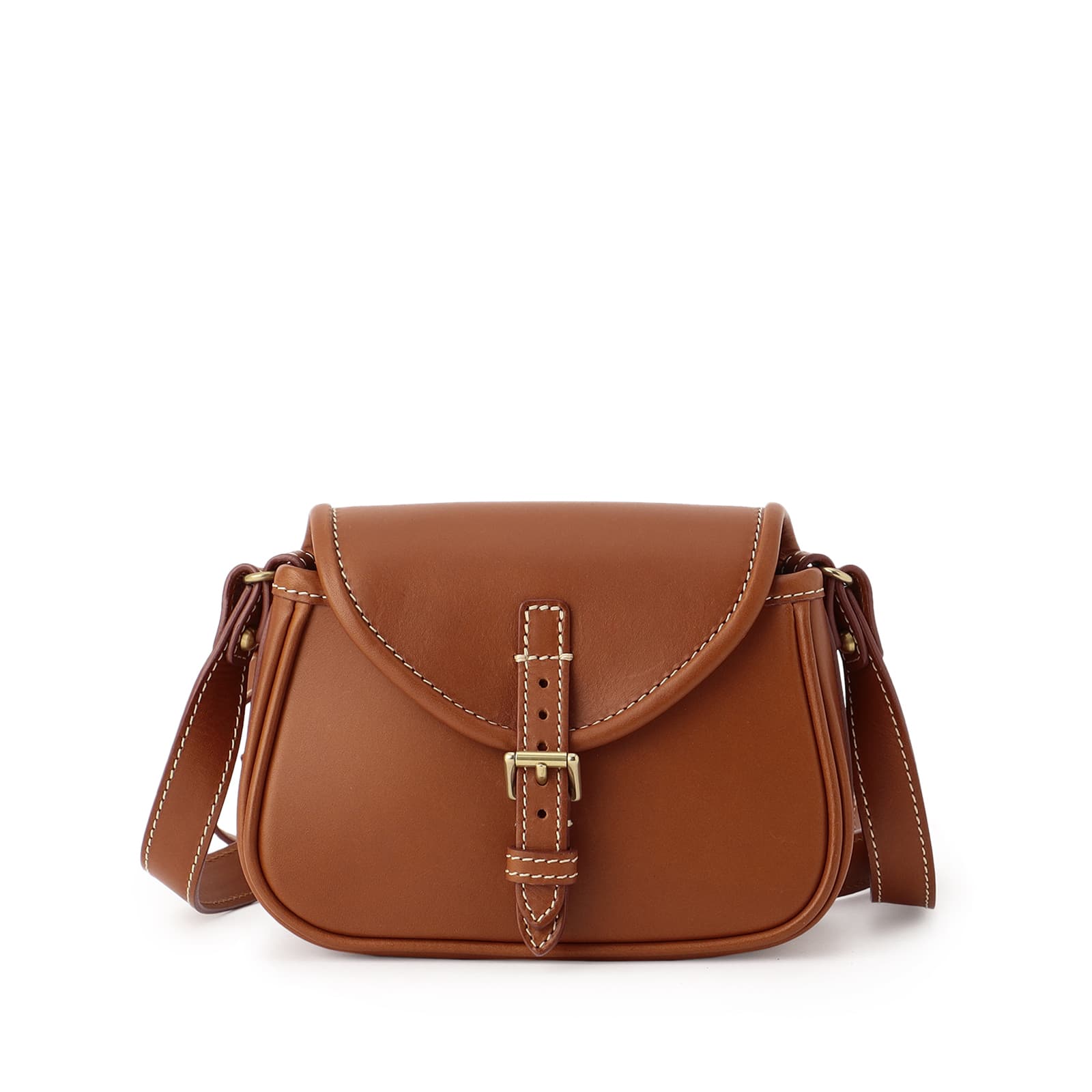 フェリージ felisi FELISI ミニショルダーバッグ バケッタレザー L.BROWN BLUE BLACK NATURAL 【Felisi堅苦しさ】 24/19/A
