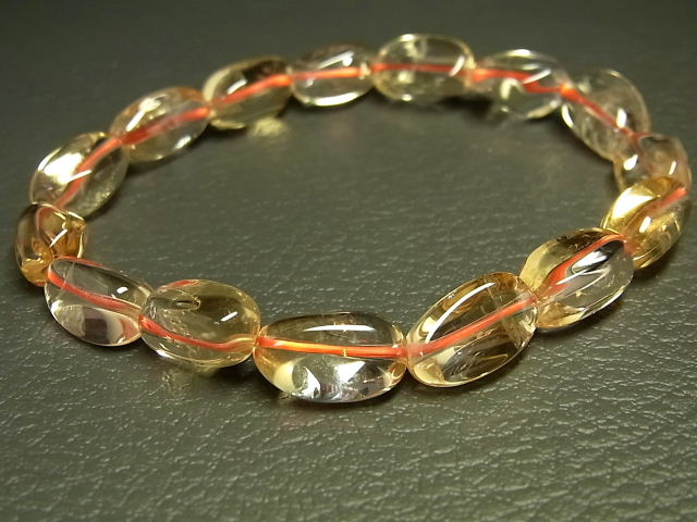 楽天市場】ハイグレード シトリン ブレスレット 【 天然石 】【 金運