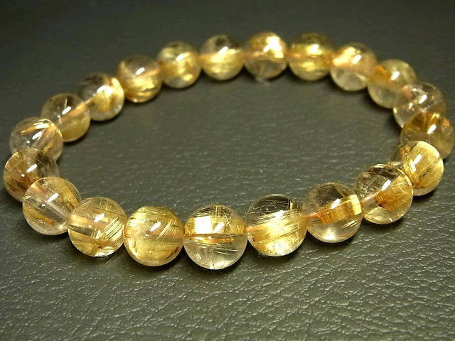 楽天市場】パワーストーン 天然石 最高級 タイチンルチル ルチル