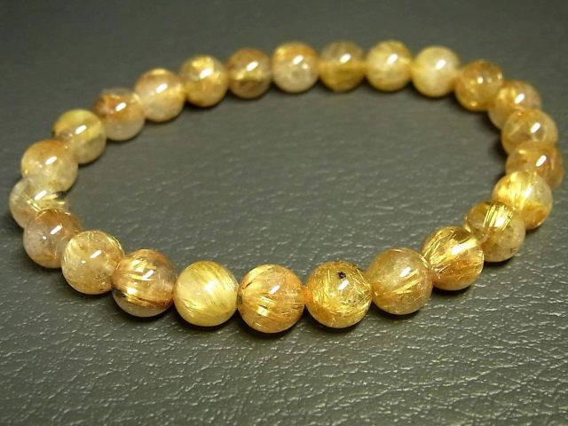 楽天市場】パワーストーン 天然石 ゴールドルチル ルチルクォーツ 金針