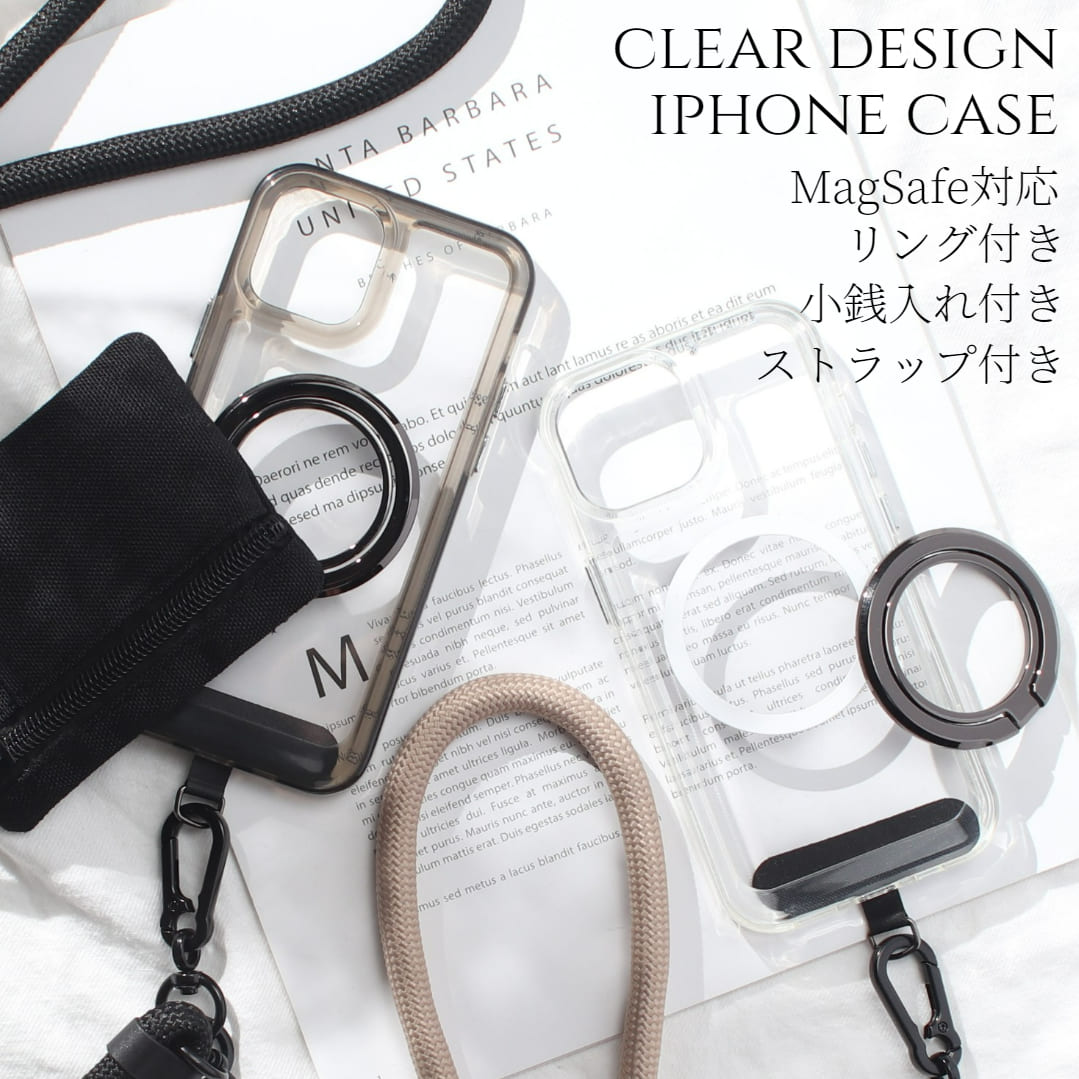 iphone 入れもの せつ然たる 輪っか付き添い人 iphone17 iphone16 iphone15 iphone14 magsafe 輪っか ウォレット 御釣り入れ 磁石 アイフォン 17 16 15 14 magsafe相応う 車寄せ お札入れ 歌留多 スマホショルダー 縄索 スマホリング 17pro 16pro 15pro マグセーフ アウトドア 貨物輸送無料