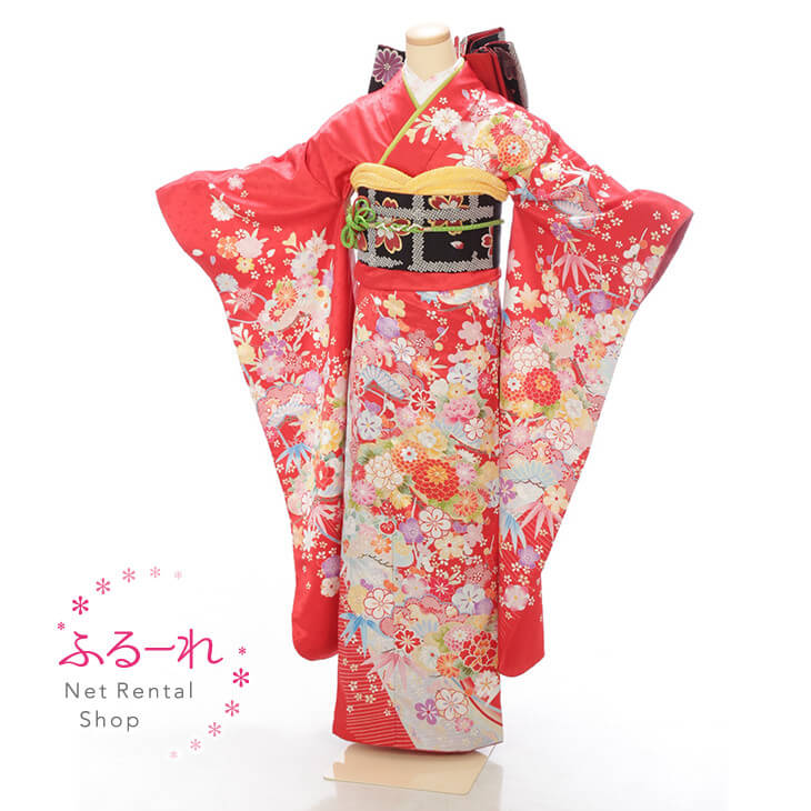 振袖　レンタル／振袖レンタル／振袖レンタル　結婚式／振袖　レンタル　結婚式／結婚式　振袖／振袖　セット／振袖　フルセット／振袖　草履　バッグ／着物　振袖／着物　振袖　レンタル　NRF0084【157cm~169cm】