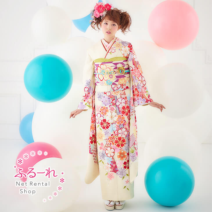 振袖 賃借／振袖賃借／振袖賃借 新作／振袖 賃借 新作／振袖 賃借 ひな形／振袖 仕立てもの／振袖 購入注文賃借 BC206 fy16REN07