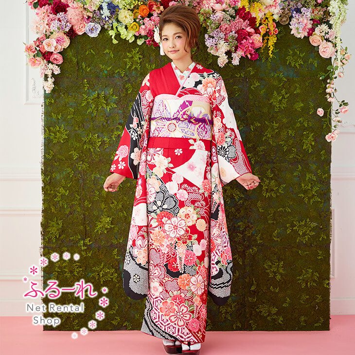 振袖 賃借／振袖賃借／振袖賃借 新作／振袖 賃借 新作／振袖 賃借 ひな形／振袖 仕立てもの／振袖 購入注文賃借 BC210 fy16REN07