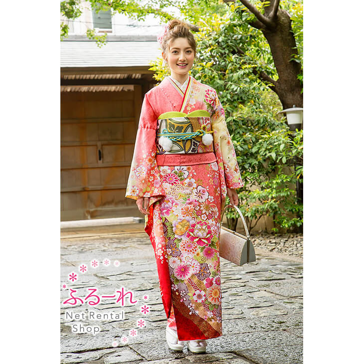 振袖 賃借／振袖賃借／振袖賃借 新作／振袖 賃借 新作／振袖 賃借 青写真／振袖 仕立てもの／振袖 購入注文賃借 J2907 fy16REN07
