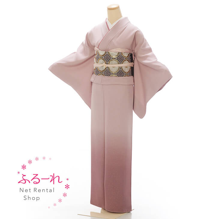 訪問着　レンタル／訪問着レンタル／訪問着　レンタル　正絹／訪問着レンタル　正絹／訪問着　正絹／訪問着　セット／訪問着　フルセット／訪問着　入学式／訪問着　お宮参り／訪問着　七五三【157cm~167cm】fy16REN07