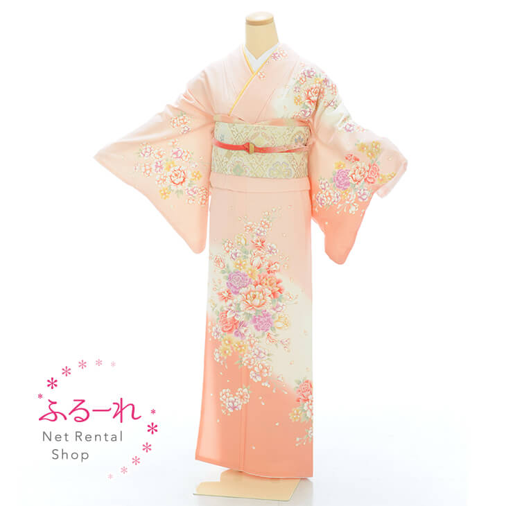 訪問着　レンタル／訪問着レンタル／訪問着　レンタル　セット／訪問着　フルセット／訪問着　入学式／訪問着　お宮参り／訪問着　七五三　RH0098【150cm~165cm】fy16REN07 7,154円