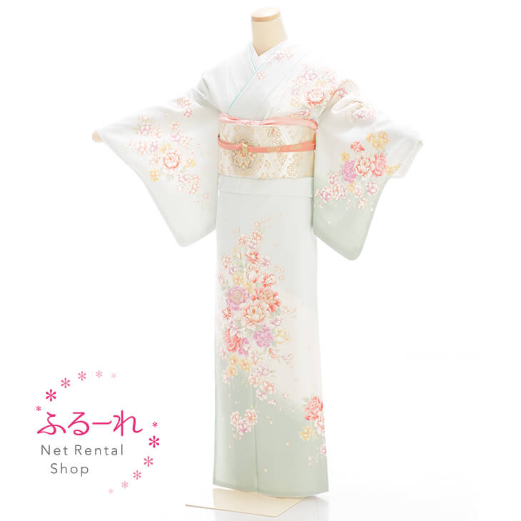 訪問着　レンタル／訪問着レンタル／訪問着　レンタル　セット／訪問着　フルセット／訪問着　入学式／訪問着　お宮参り／訪問着　七五三　RH0110【150cm~165cm】fy16REN07