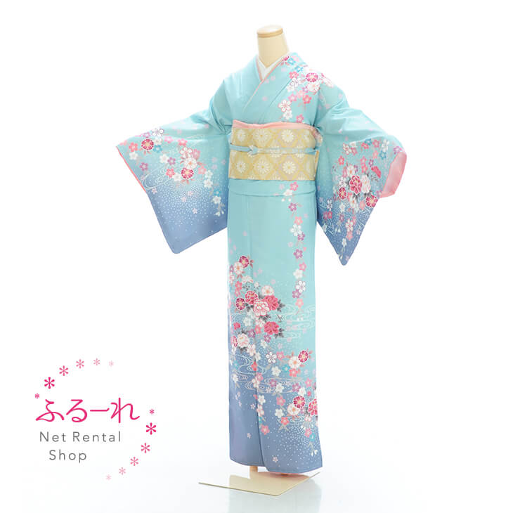 訪問着　レンタル／訪問着レンタル／訪問着　レンタル　セット／訪問着　フルセット／訪問着　入学式／訪問着　お宮参り／訪問着　七五三　RH0118【150cm~165cm】fy16REN07