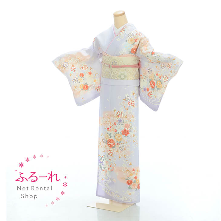 訪問着　レンタル／訪問着レンタル／訪問着　レンタル　セット／訪問着　フルセット／訪問着　入学式／訪問着　お宮参り／訪問着　七五三　RH0133【150cm~165cm】fy16REN07 7,546円