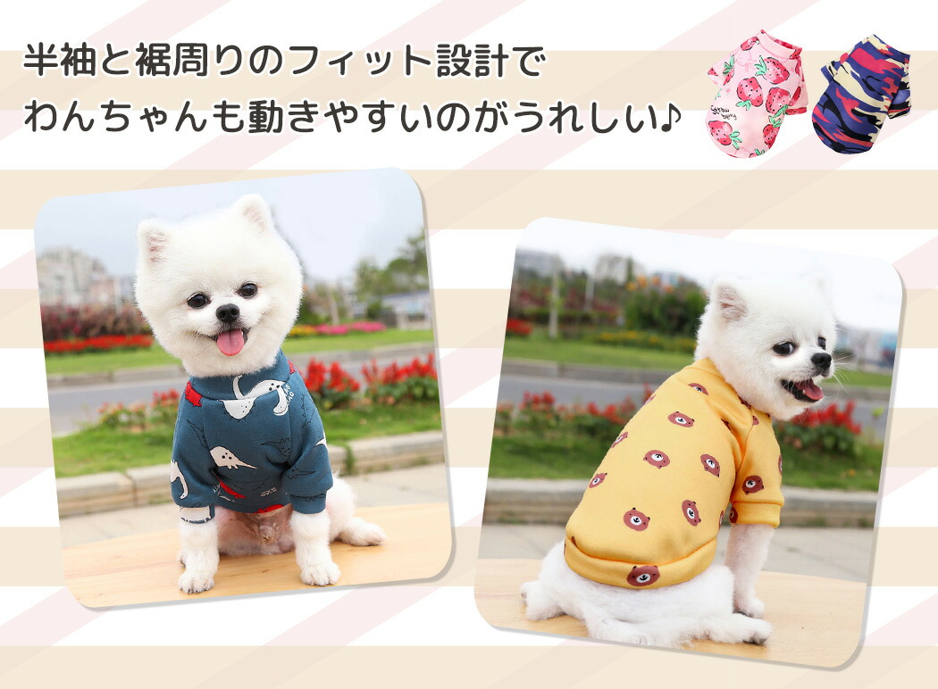 期間限定60 Off 犬 服 暖かい ドッグウェア 小型犬 超小型犬 秋冬 カットソー 半袖 大きいサイズ 起毛 裏起毛 プルオーバー 毛足 短い 着せやすい お洒落 犬の服 洋服 袖付き ペット 犬服 かわいい ペット用品 洗濯 防寒 お散歩 総柄 アニマル 恐竜 くま
