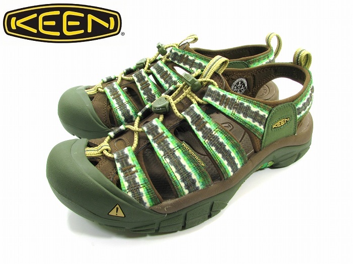【送料無料】【WOMEN'S】KEEN キーン NEWPORT RETRO ニューポートレトロ DYE SPIRAL 7　TOKYOHEMPCONNECTION*THCデザイナー関村求道氏 プロディースモデル DEAD DYEという屋号を掲げる小上馬 和宏氏のタイダイ染め作品をプリントパターンとして使用｜ヘンプウェア　FOOL THE HERMIT