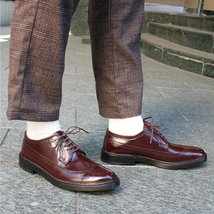 Pistolero Cambridge Wing Tip ピストレロ オックスフォード ケンブリッジ ウィングチップ 502 08 バーガンディー ウィングチップシューズ 商いシューズ メンズ 根拠地覆い なめし メキシコ合衆国製 送料無料 あした心地良い照応 Sihapolyclinic Com