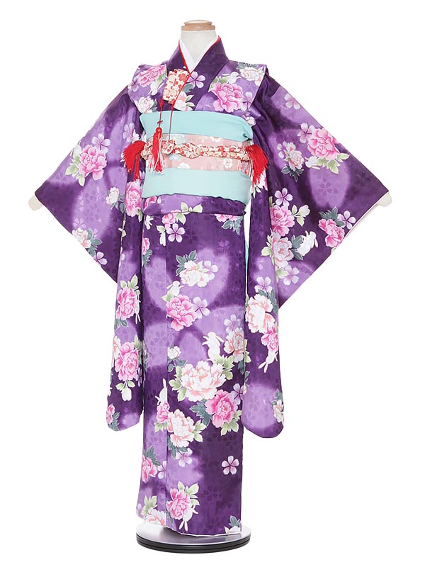 女の子 JAPAN STYLE 7歳 着物 長襦袢 七五三 卒園式 中古品+