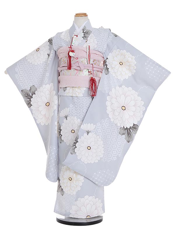 楽天市場】【レンタル】七五三 7歳着物レンタル H718 BLUE CROSS 水色