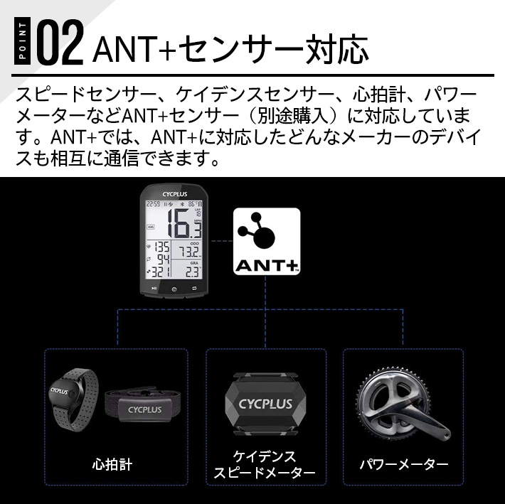 Cycplus Gpsサイクルコンピューター 自転車スピードメーター 大画面 ワイヤレス Smart Ant センサー対応 Stravaデータ同期 心拍数 高度計 ケイデンス 防水 日本語説明書 Butlerchimneys Com