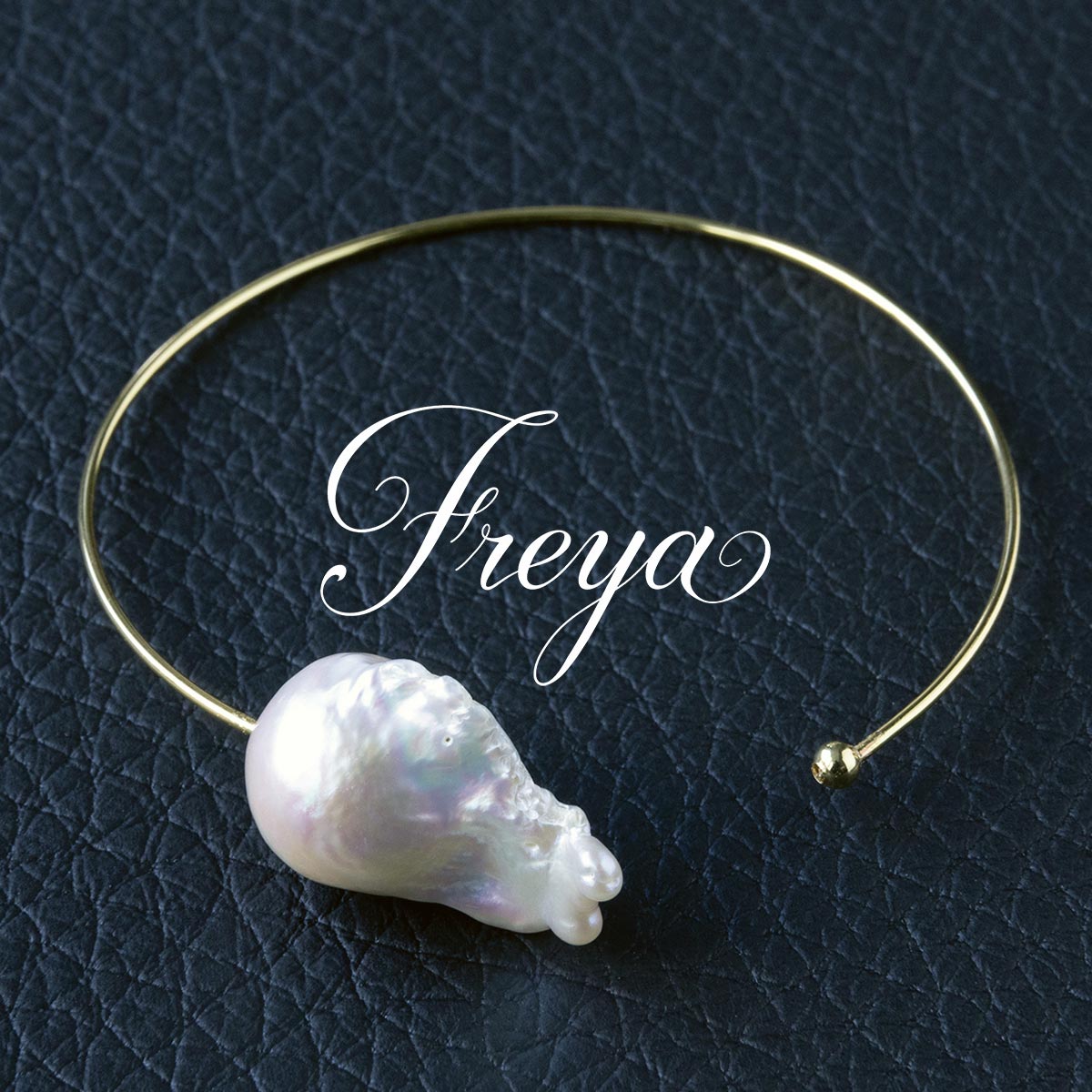 ビンテージ　淡水真珠　　ラップブレスレット　バロックパール　バングル BAROQUE PEARL BRACELET 淡水バロックパール ブレスレット