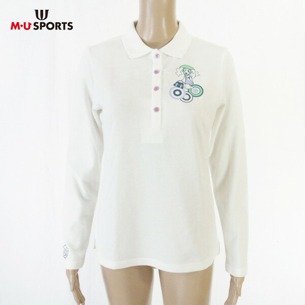 新品 MU SPORTS ポロシャツ 40 LCS1594 M ゴルフウェア lcs1594.jpg