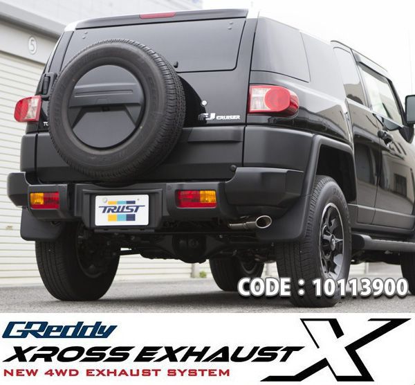 楽天市場】GSJ15W FJクルーザー オールステンマフラー 100Φ 2本斜め