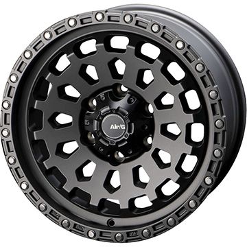 【新品】ランクル250/ランクル300 夏タイヤ ホイール4本セット 265/65R18 ダンロップ グラントレック AT5 フォーバイフォーエンジニア エアージー ヴァルカン 8.5J 18インチ(送料無料)