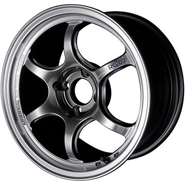 【新品 軽自動車】N-BOX タント スペーシア オールシーズンタイヤ ホイール4本セット 165/55R15 グリップマックス シュアグリップ オールシーズン ナノ(限定) ヨコハマ アドバンレーシング RG-D2 5J 15インチ(送料無料)