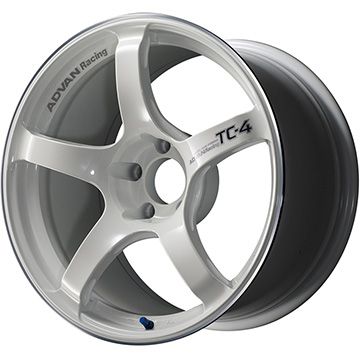 【新品国産車用5穴114.3】 夏タイヤ ホイール4本セット 225/45R18 ヨコハマ ブルーアース ES32 ヨコハマ アドバンレーシング TC-4 8J 18インチ(送料無料)