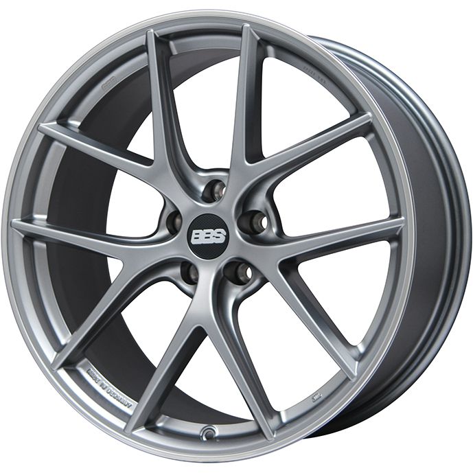 【新品国産車用5穴114.3】 夏タイヤ ホイール4本セット 245/40R20 ファルケン アゼニス FK520L BBS GERMANY CI-R プラチナムシルバー 8.5J 20インチ(送料無料)