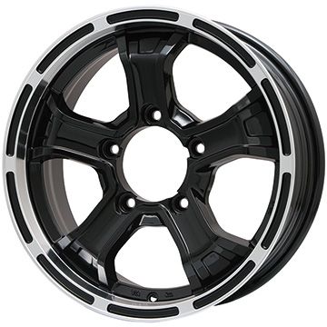 【新品】ジムニーシエラ/ジムニーノマド オールシーズンタイヤ ホイール4本セット 195/80R15 グリップマックス シュアグリップ オールシーズン ナノ(限定) ビッグウエイ B-MUD K 15インチ(送料無料)|フジ スペシャルセレクション