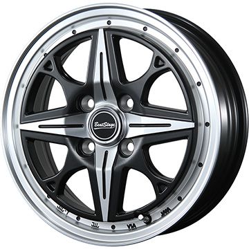 【新品 軽自動車】ソリオ ハスラー 夏タイヤ ホイール4本セット 165/70R14 ヨコハマ ブルーアース ES32 ブレスト ビートステージ NS-C 4.5J 14インチ(送料無料)｜フジ スペシャルセレクション