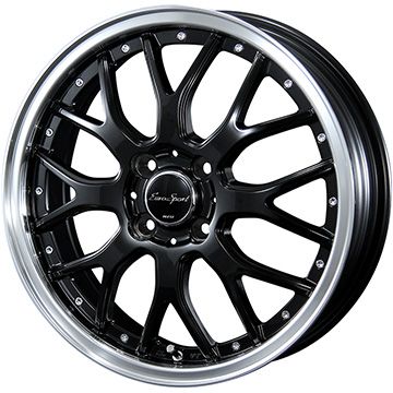 【新品】シエンタ 2015-22 夏タイヤ ホイール4本セット 195/50R16 ミレバー スポーツプロ MA352(限定) ブレスト ユーロスポーツ タイプ815 6J 16インチ(送料無料)