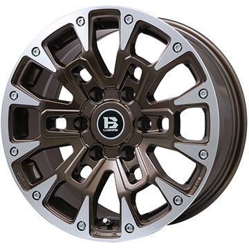 【新品国産車用6穴139.7】 夏タイヤ ホイール4本セット 285/65R18 BFグッドリッチ オールテレーンT/A KO3 RWL ビッグウエイ B-LUGNAS BRD(ブロンズポリッシュ) 8J 18インチ(送料無料)