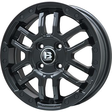 【新品国産車用5穴114.3】 スタッドレスタイヤ ホイール4本セット 215/60R16 グリップマックス アイスX BSW ブラックサイドウォール(限定) ビッグウエイ B-LUGNAS FRD(マットブラック) 6.5J 16インチ(送料無料)|フジ スペシャルセレクション