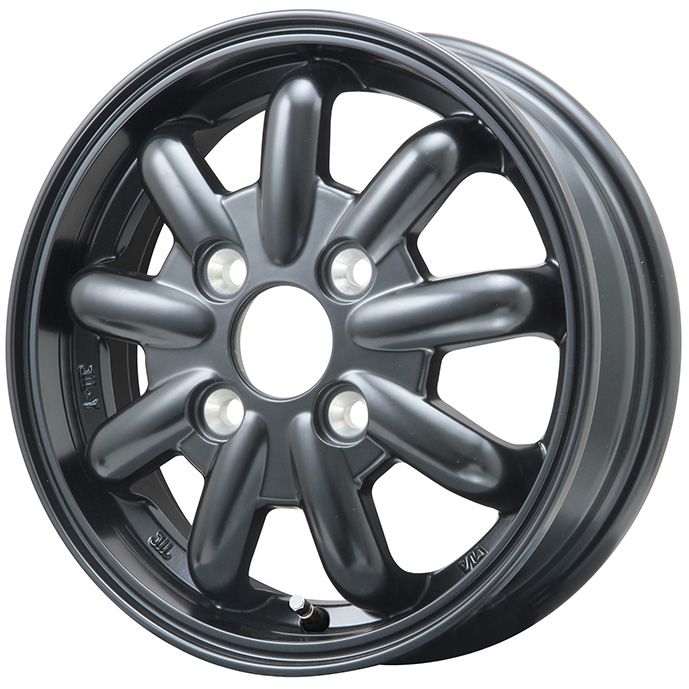 【新品 軽自動車】ハスラー 夏タイヤ ホイール4本セット 165/65R14 ヨコハマ ジオランダー X-AT G016 RBL ブランドルライン ストレンジャーKST-9改 ブラック 4.5J 14インチ(送料無料)