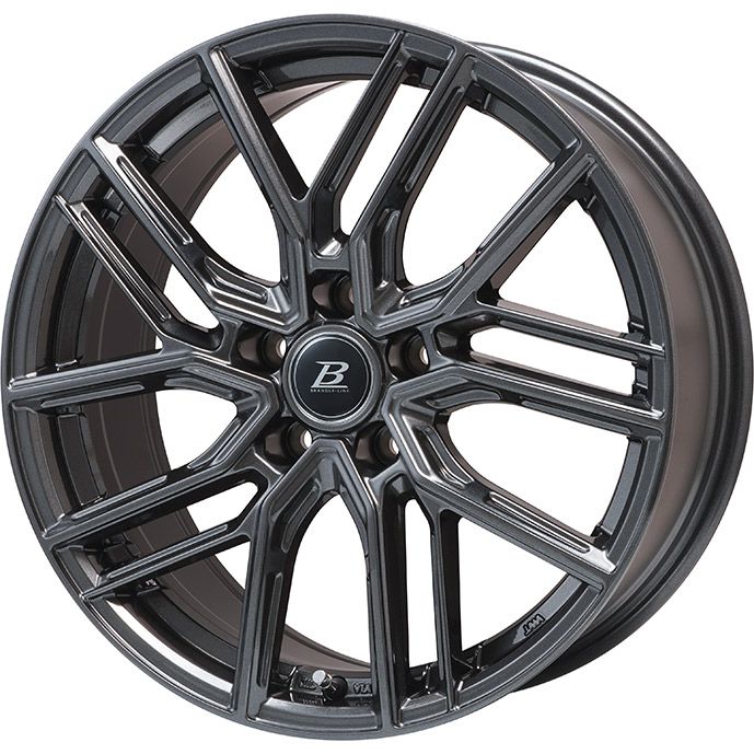 【新品】スイフトスポーツ スタッドレスタイヤ ホイール4本セット 195/45R17 ブリヂストン ブリザック VRX3 ブランドルライン ヴァレーゼ ディープグレー 7J 17インチ(送料無料)