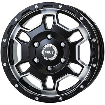 【新品】ハイエース200系 オールシーズンタイヤ ホイール4本セット 215/65R16 109/107T ミシュラン アジリス クロスクライメート トライスター BRUT BR-66 6.5J 16インチ(送料無料)