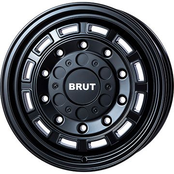 【新品】デリカD5 夏タイヤ ホイール4本セット 215/70R16 ダンロップ グラントレック PT5 トライスター BRUT BR-70 6.5J 16インチ(送料無料)|フジ スペシャルセレクション