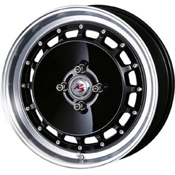 【新品国産車用4穴100】 夏タイヤ ホイール4本セット 195/55R16 ダンロップ エナセーブ EC205 クリムソン RS DP CUPモノブロック 6.5J 16インチ(送料無料)